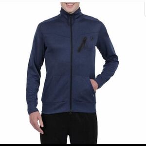 Spyder Active Men’s Full Zip Jacket nwt blue